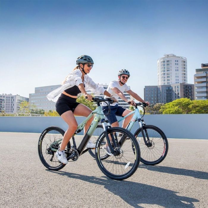 Bicicleta Eléctrica Cecotec Millor Negro Verde 250 W 12800 mAh 27,5" 3