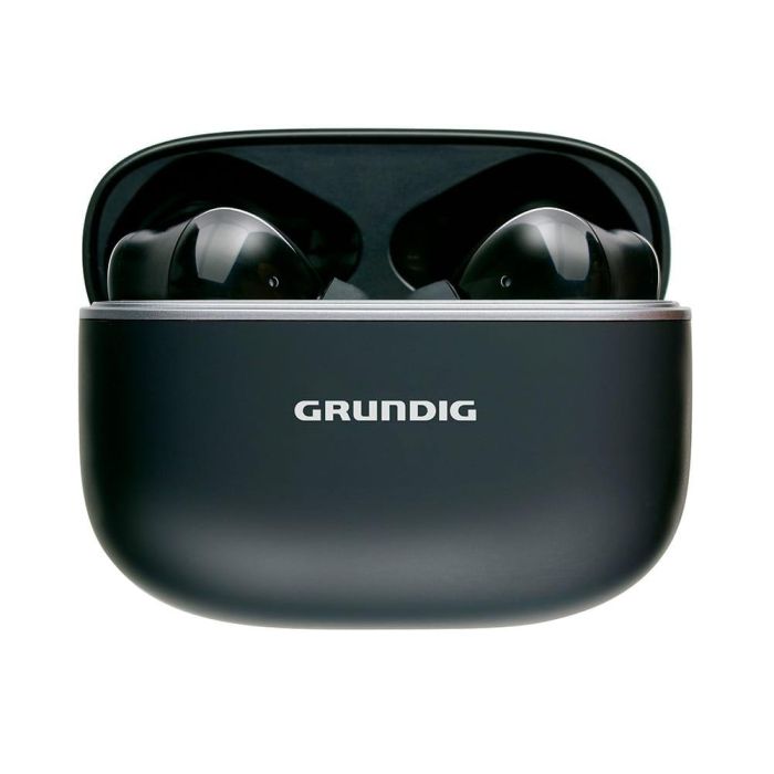 Auriculares earphone bluetooth con estuche negro 2 Auriculares earphone bluetooth con estuche negro 2