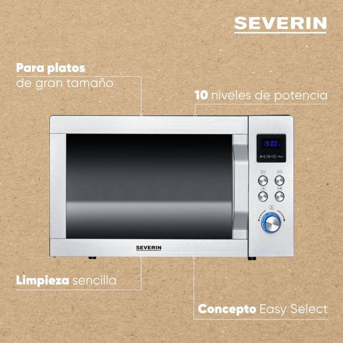 Microondas con Grill Severin 7777 25L 9