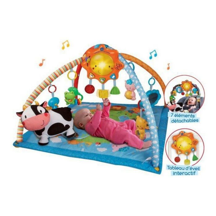 Vtech Baby Alfombra de Actividades Lumi Little Friends con Arcos, 4 Sonajeros y Espejo para Bebés desde el Nacimiento 3 Vtech Baby Alfombra de Actividades Lumi Little Friends con Arcos, 4 Sonajeros y Espejo para Bebés desde el Nacimiento 3
