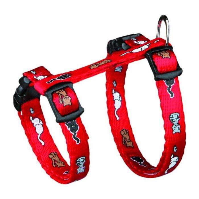 Trixie TRI4011905041445 Arnés para Gatitos Junior con Correa, Diseño Gato, Arnés 21-33 cm x 8 mm, Correa 1.20 m 5