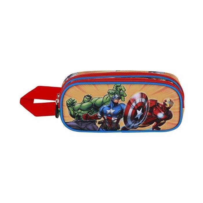 Karactermania Estuche Portatodo Doble 3D Los Vengadores Attack 22x8x9,5 cm 2