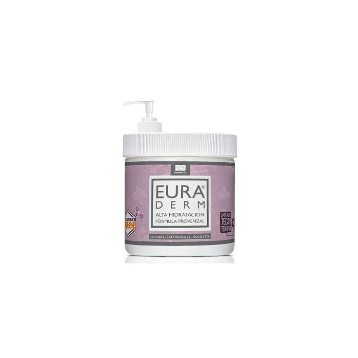Euraderm Firm Crema prevención y tratamiento de estrías, hidratante con caléndula, rosa mosqueta y lavanda 1000ml
