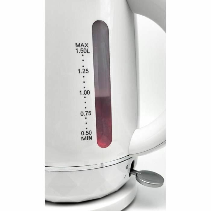 Terraillon 15351 Diamant Hervidor eléctrico 1,5L 2200W Base giratoria 360° Blanco Efecto Diamante 1 Terraillon 15351 Diamant Hervidor eléctrico 1,5L 2200W Base giratoria 360° Blanco Efecto Diamante 1