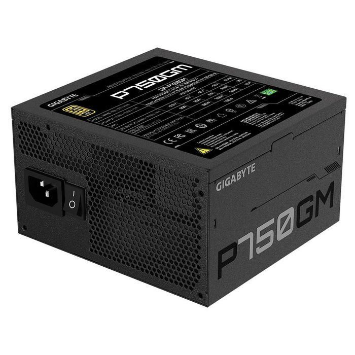Gigabyte P750GM Fuente de Alimentación PC 750W 80 PLUS Gold Certificada, Modular, PFC Activo, Ventilador 120mm HYB 3 Gigabyte P750GM Fuente de Alimentación PC 750W 80 PLUS Gold Certificada, Modular, PFC Activo, Ventilador 120mm HYB 3