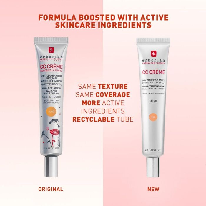 Set de Maquillaje Erborian CC CREAM centella asiática 2