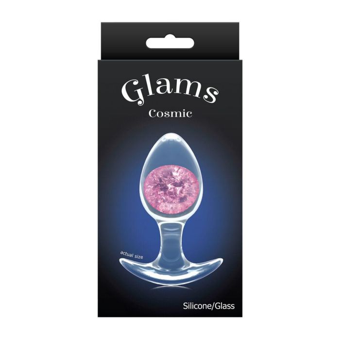 Plug Anal NS Novelties Glams Rosa (8 cm) 1