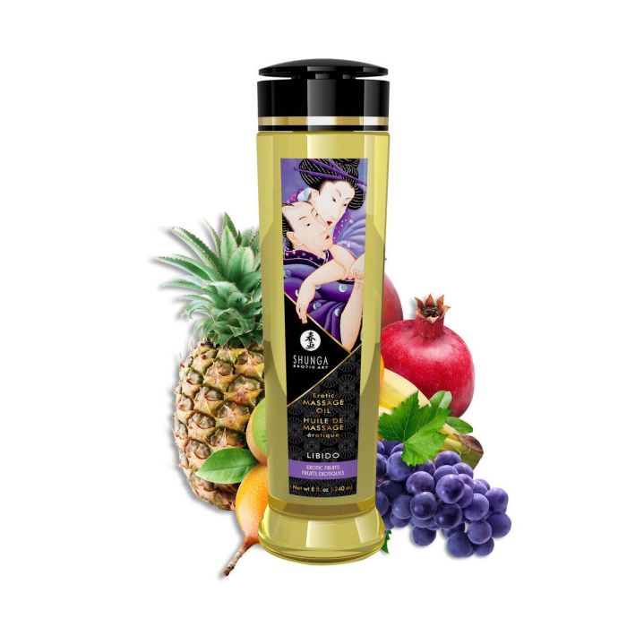Aceite de Masaje Erótico Shunga 240 ml Frutas Exóticas (240 ml) 1 Aceite de Masaje Erótico Shunga 240 ml Frutas Exóticas (240 ml) 1