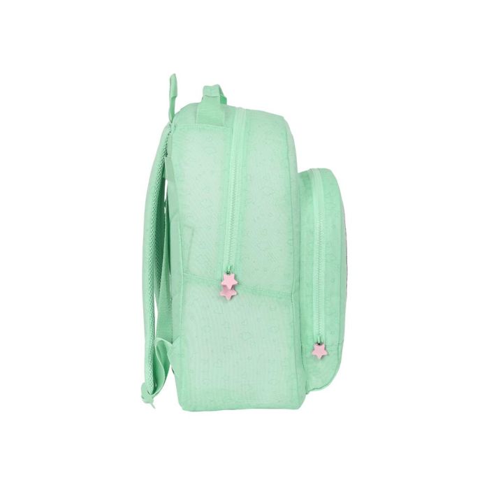 Mochila Escolar BlackFit8 Moon Verde 32 x 42 x 15 cm 2