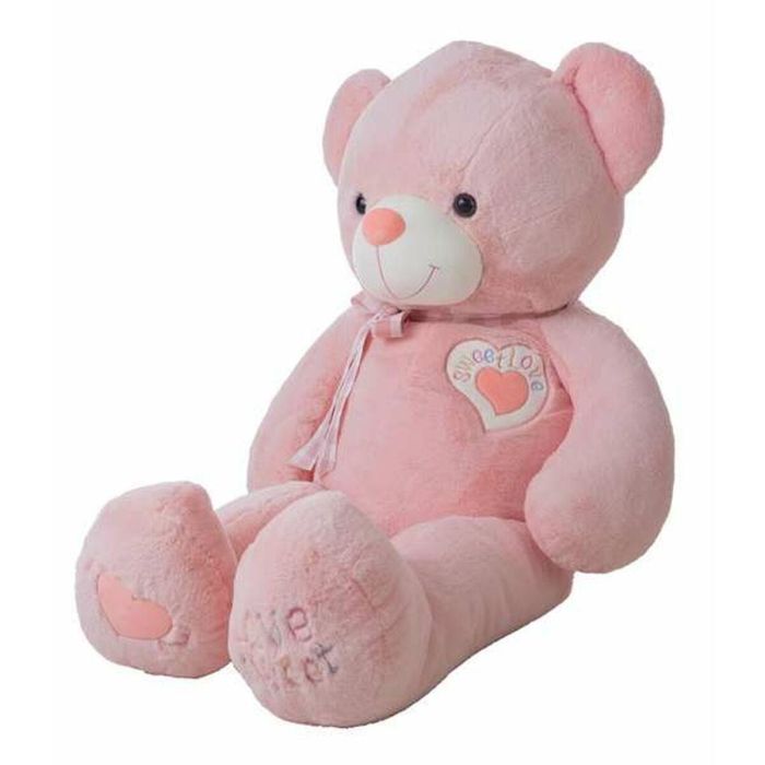 Peluche oso angelito 100 cm 4 col- rosa, rosa maquillaje, azul, beig