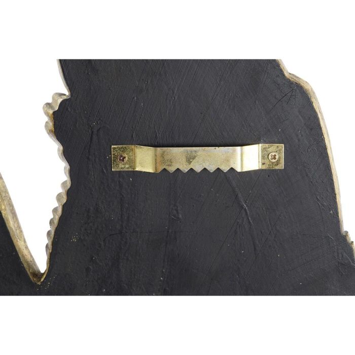 Decoración de Pared DKD Home Decor 25 x 3 x 38 cm Dorado Pez 2