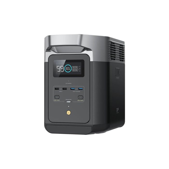Generador eléctrico portátil DELTA 2, 1024Wh, 4 salidas AC - 1800 W en total (sobretensión 2700 W) 4 Generador eléctrico portátil DELTA 2, 1024Wh, 4 salidas AC - 1800 W en total (sobretensión 2700 W) 4