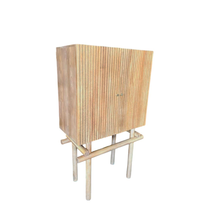 Botellero Moderno DKD Home Decor Natural 45 x 156 x 90 cm