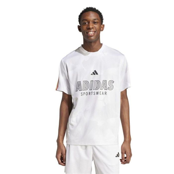 Camiseta de Manga Corta Hombre Adidas Tiro Np Blanco 15-16 Años 5 Camiseta de Manga Corta Hombre Adidas Tiro Np Blanco 15-16 Años 5