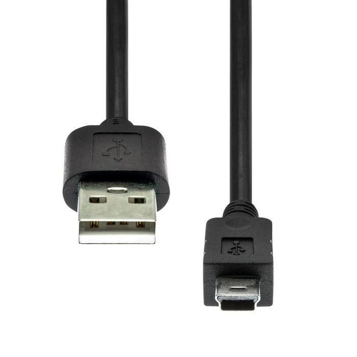 ProXtend USB 2.0 A to Mini B 5P M/M Black 0.5M ProXtend USB 2.0 A to Mini B 5P M/M Black 0.5M