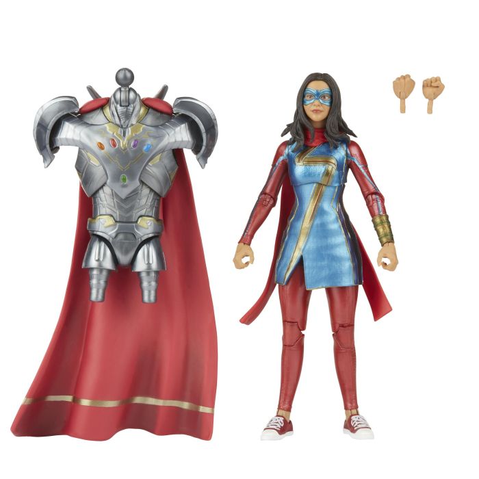 Hasbro Figura Marvel Legends Ms Marvel Kamala Khan 15 cm Articulada Disney Plus UCM 1