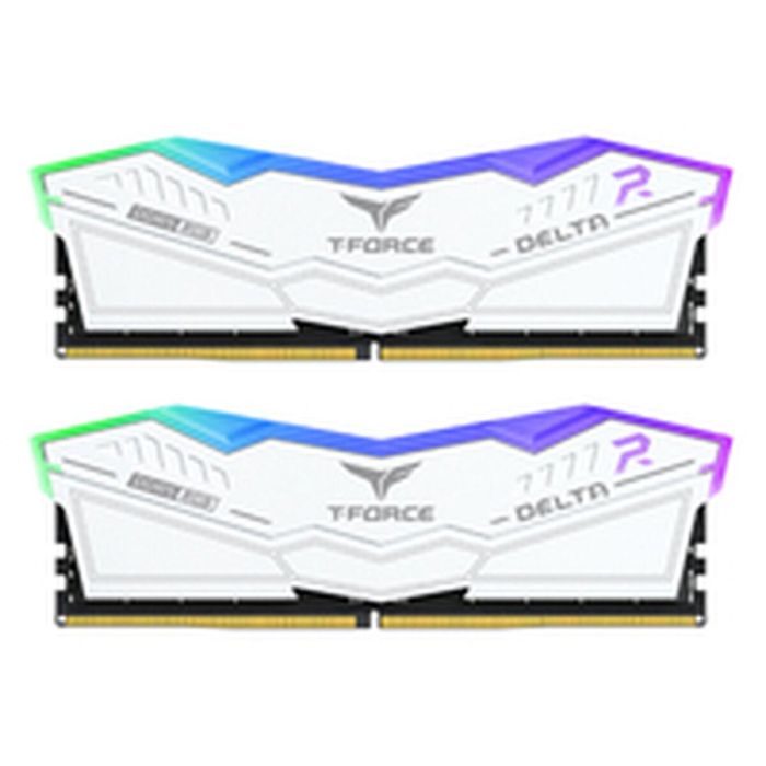 Team Group FF4D532G6000HC38GDC01 Módulo de Memoria RAM T-FORCE DELTA RGB 32GB (2x16GB) DDR5 6000MHz CL38 para PC 12 Team Group FF4D532G6000HC38GDC01 Módulo de Memoria RAM T-FORCE DELTA RGB 32GB (2x16GB) DDR5 6000MHz CL38 para PC 12