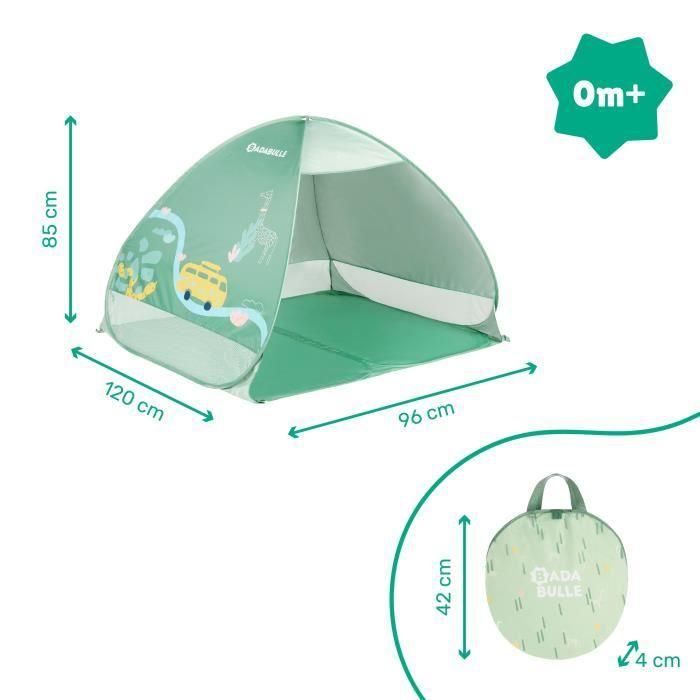 Topa anti-UV Badabulle para niños, sistema emergente, FPS 50+ Protección 4 Topa anti-UV Badabulle para niños, sistema emergente, FPS 50+ Protección 4