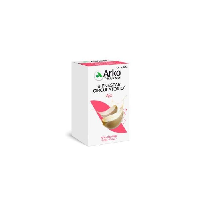 Ajo 45Arkocapsulas. Bio Ajo 45Arkocapsulas. Bio