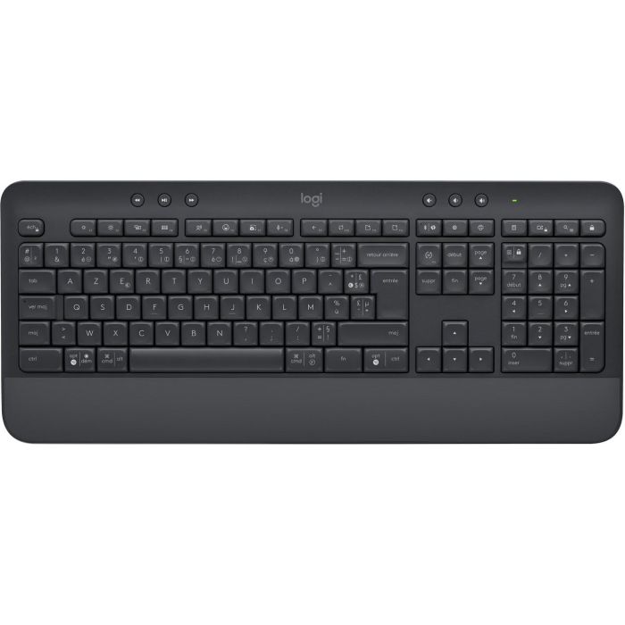 Logitech Signature K650 Teclado Inalámbrico Ergonómico Completo, Resistente a Salpicaduras, Autonomía 36 Meses - Grafito 2 Logitech Signature K650 Teclado Inalámbrico Ergonómico Completo, Resistente a Salpicaduras, Autonomía 36 Meses - Grafito 2
