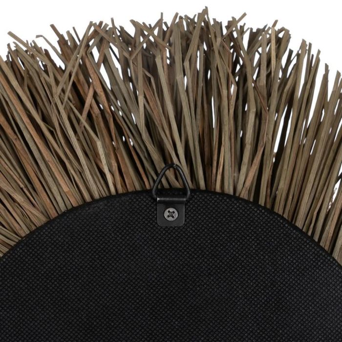 Mural Pared Fibra Natural Decoración 32 X 8 X 58 cm