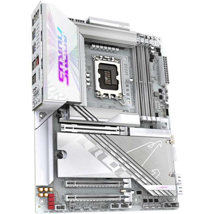 Gigabyte 9MZ89PROE-00-10 Placa Base Z890 AORUS PRO ICE, Intel Z890, Socket LGA 1851, 4x DDR5, ATX 2 Gigabyte 9MZ89PROE-00-10 Placa Base Z890 AORUS PRO ICE, Intel Z890, Socket LGA 1851, 4x DDR5, ATX 2
