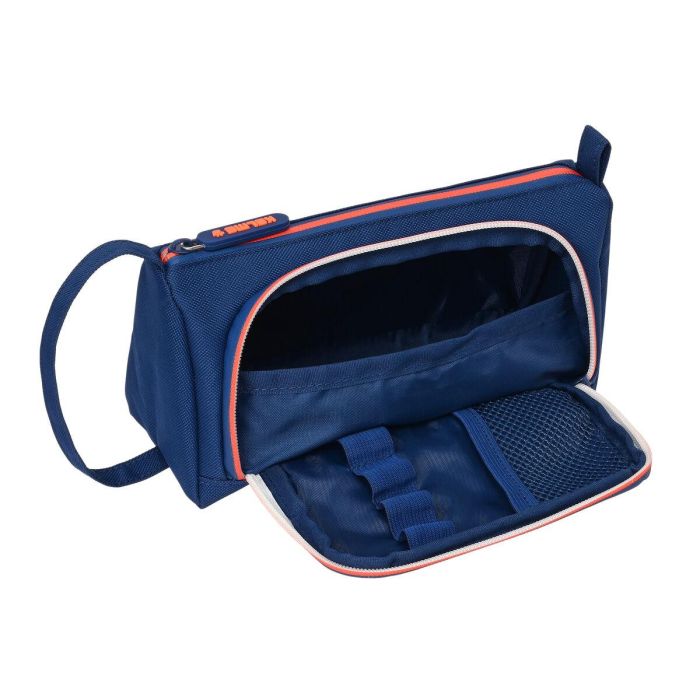 Estuche Escolar Kelme Navy blue Naranja Azul marino 20 x 11 x 8.5 cm 2