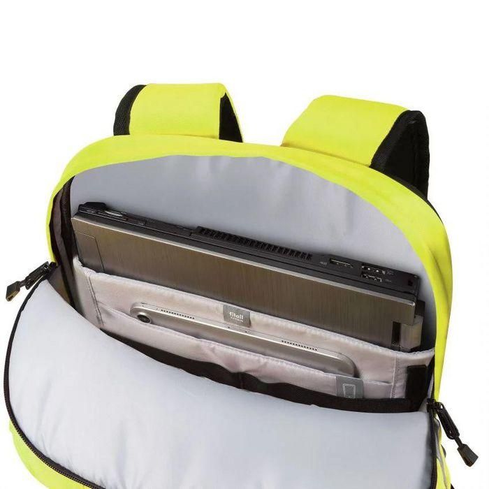 Dicota Mochila Hi-Vis 32-38L Ampliable Amarilla Seguridad Trabajo Exterior EN ISO 20471 TPU 600D rPET Impermeable 5 Dicota Mochila Hi-Vis 32-38L Ampliable Amarilla Seguridad Trabajo Exterior EN ISO 20471 TPU 600D rPET Impermeable 5