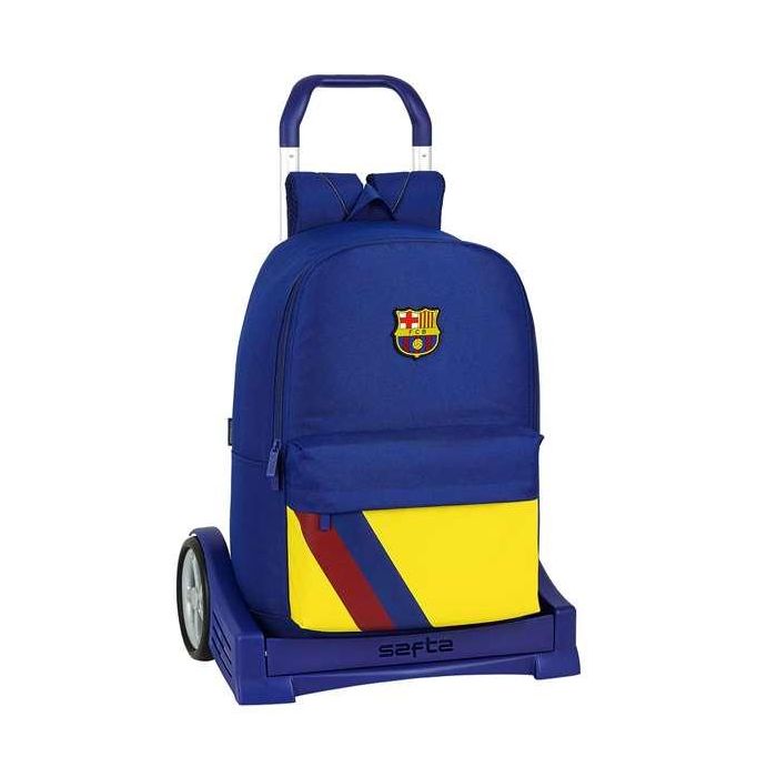 Mochila Escolar con Ruedas Evolution F.C. Barcelona 1