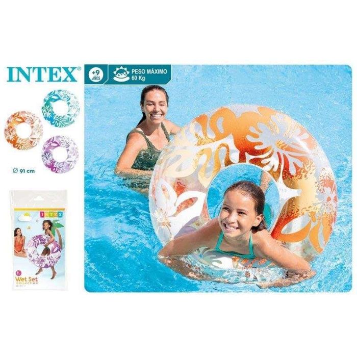 Flotador rueda flores 91 cm 3 colores sdos. (+ 9 años) - modelos surtidos 2 Flotador rueda flores 91 cm 3 colores sdos. (+ 9 años) - modelos surtidos 2