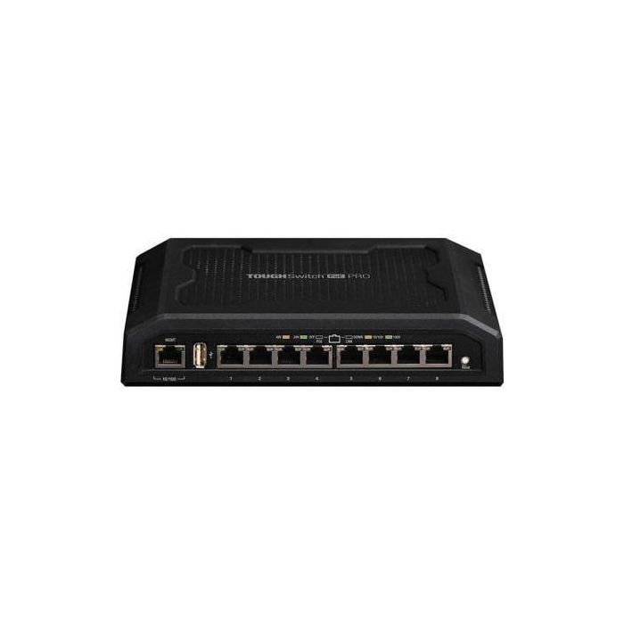 SWITCH UBIQUITI TS-8-PRO - 8XRJ-45 10/100/1000 POE - CONFIGURABLE PASSIVE POE 24/48V - 150W SWITCH UBIQUITI TS-8-PRO - 8XRJ-45 10/100/1000 POE - CONFIGURABLE PASSIVE POE 24/48V - 150W