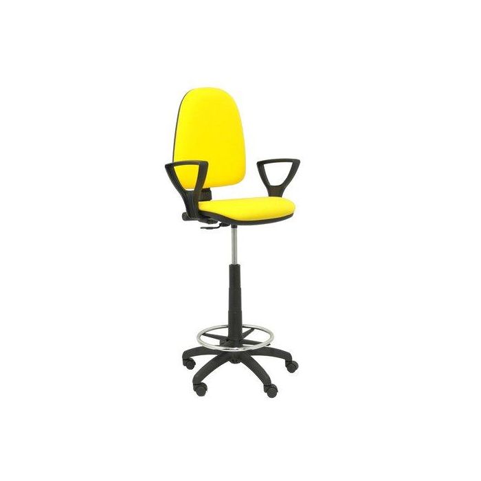 Silla Piqueras Y Crespo Ayna Brazos Fijos Mecanismo Contacto Permanente Regulacion De Profundidad Asiento Y Respaldo Tapizado Bali Amarillo