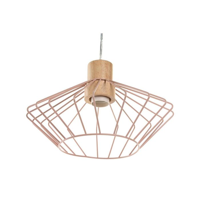 Lampara Techo Urban DKD Home Decor Blanco Rosa 34 x 21 x 34 cm (4 Unidades) 3 Lampara Techo Urban DKD Home Decor Blanco Rosa 34 x 21 x 34 cm (4 Unidades) 3