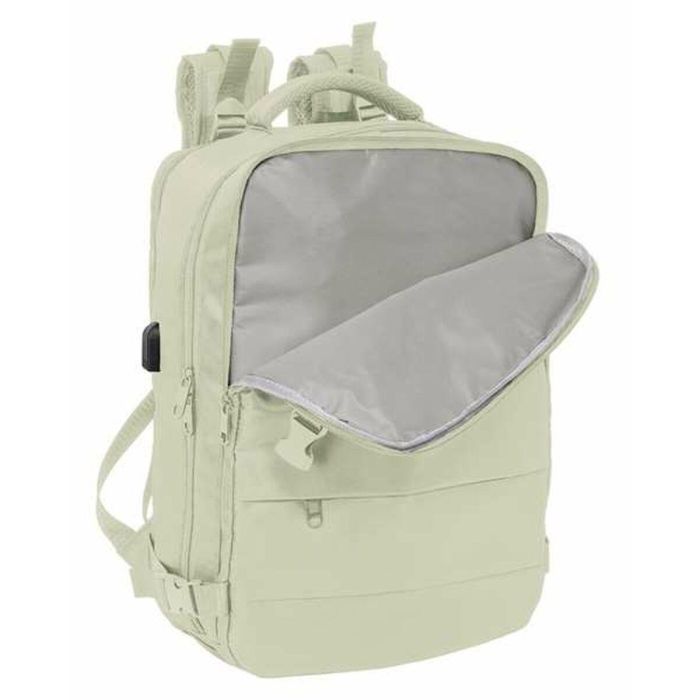 Safta Mochila Viaje Cabina Portatil 15,6'' Beige 29x44x19 cm 8