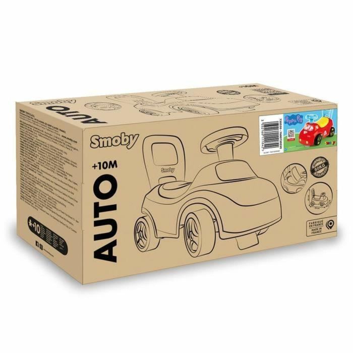 Smoby SMO3032160111842 Portabebés 2 en 1 Peppa Pig, con Caja bajo el Sillín y Bocina, para +10 Meses, Fabricado en Francia 1 Smoby SMO3032160111842 Portabebés 2 en 1 Peppa Pig, con Caja bajo el Sillín y Bocina, para +10 Meses, Fabricado en Francia 1