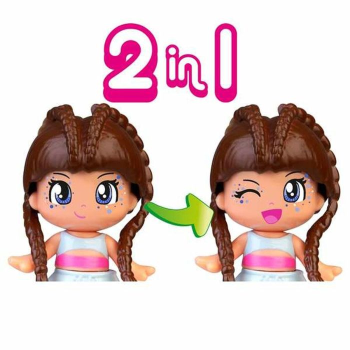 Hotel 5 estrellas pinypon con diferentes estancias y piscina infinita para la diversión, incluye 2 figuras y muchos accesorios 13