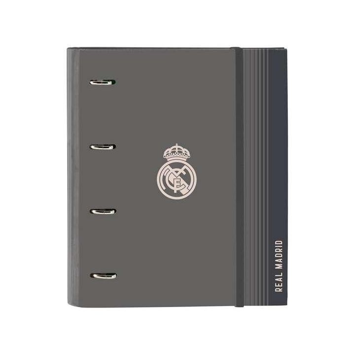 Carpeta de anillas Real Madrid C.F. Gris 27 x 32 x 3.5 cm 0 Carpeta de anillas Real Madrid C.F. Gris 27 x 32 x 3.5 cm 0