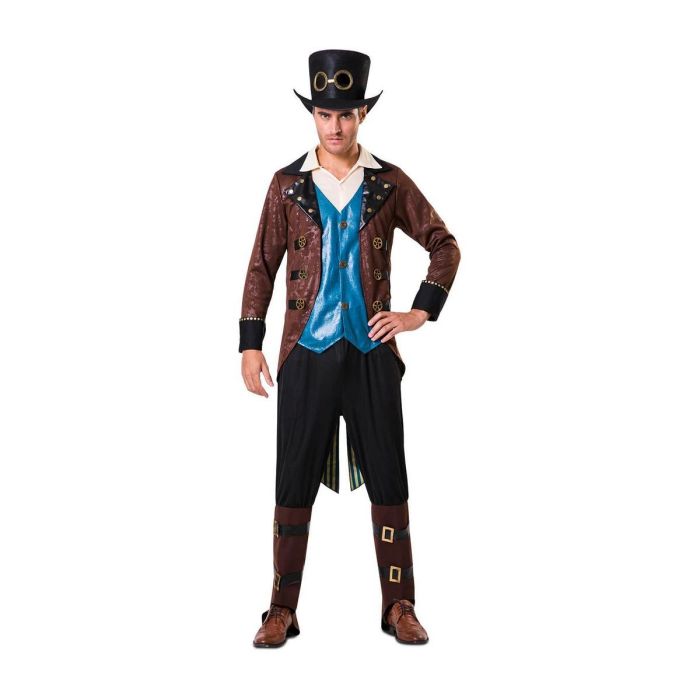 My Other Me Disfraz Steampunk Boy Talla S para niños 3-14 años, 100% Poliéster