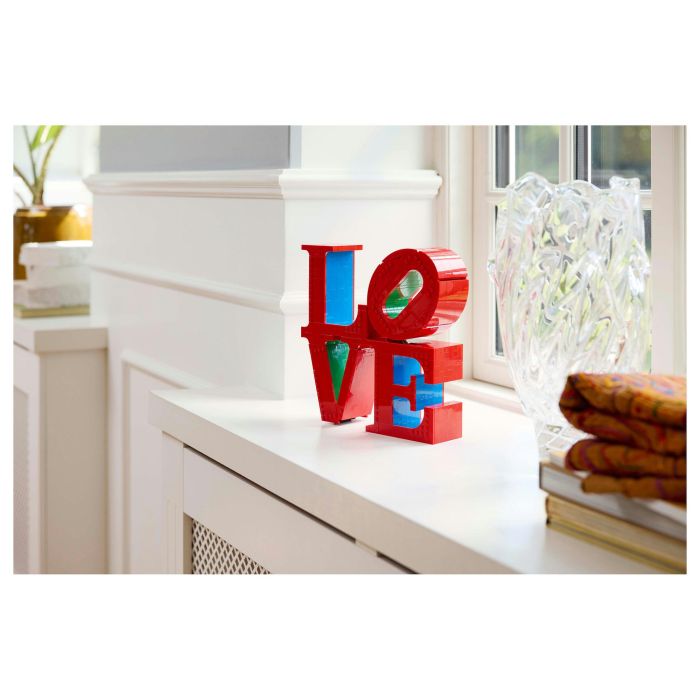 LEGO 31214 Art LOVE Set de Construcción para Adultos - Decoración y Regalo para Parejas LEGO 31214 Art LOVE Set de Construcción para Adultos - Decoración y Regalo para Parejas