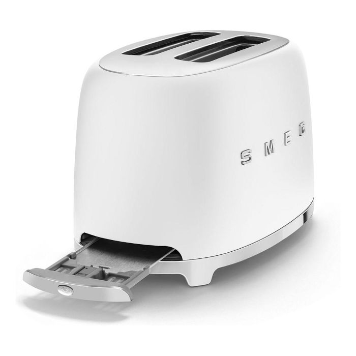 Smeg Tostador TSF01WHMEU 2 Ranuras Blanco Mate Estilo Años 50 7