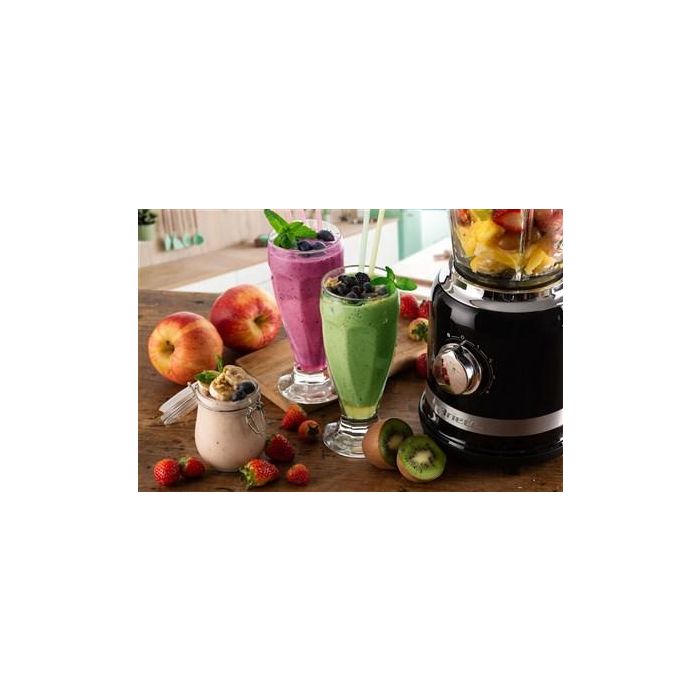 Ariete 585/02 Batidora de Vaso Moderna Negra 4 Velocidades con Función Pulse Vaso de Vidrio 11 Ariete 585/02 Batidora de Vaso Moderna Negra 4 Velocidades con Función Pulse Vaso de Vidrio 11