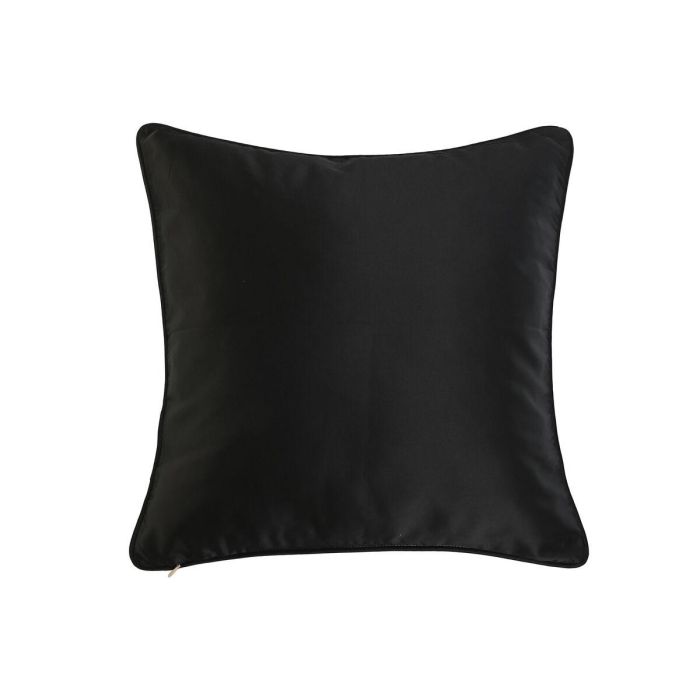 Cojin Glam DKD Home Decor Dorado Negro 15 x 45 x 45 cm 2