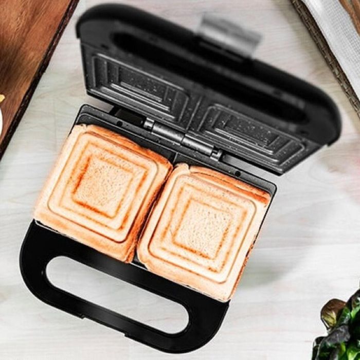 Sandwichera Cecotec Rock´nToast 750W Negro Inox 750 W 1 Sandwichera Cecotec Rock´nToast 750W Negro Inox 750 W 1