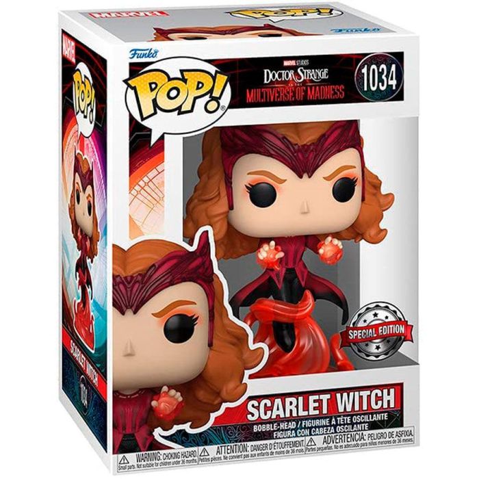 Figura POP Marvel Doctor Strange Multiverse of Madness Scarlet Witch Exclusive 1 Figura POP Marvel Doctor Strange Multiverse of Madness Scarlet Witch Exclusive 1