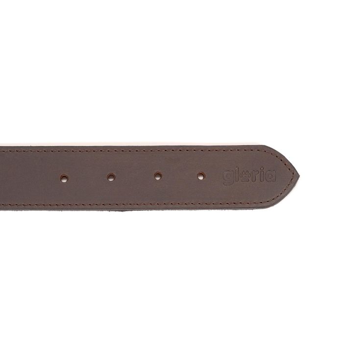 Gloria Collar Liso de Cuero Genuino Premium para Perros de Razas Grandes Molosas 80x4cm Marrón - Control y Confort Óptimo 5 Gloria Collar Liso de Cuero Genuino Premium para Perros de Razas Grandes Molosas 80x4cm Marrón - Control y Confort Óptimo 5