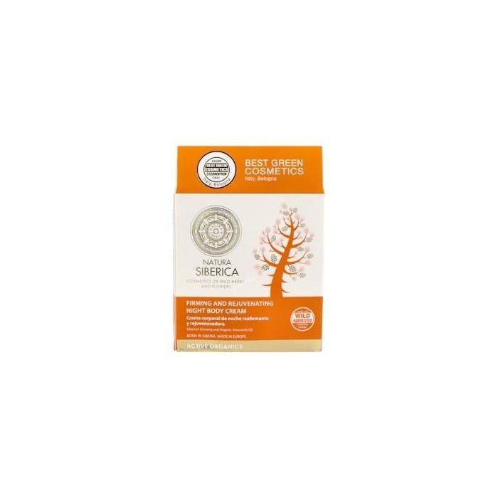 NATURA SIBERICA Crema Corporal Noche Reafirmante 370ml - Regeneración y Tonificación