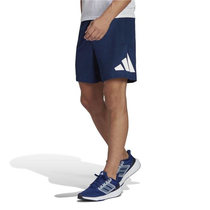 Pantalones Cortos Deportivos para Hombre Adidas Train Essentials Azul XL 5