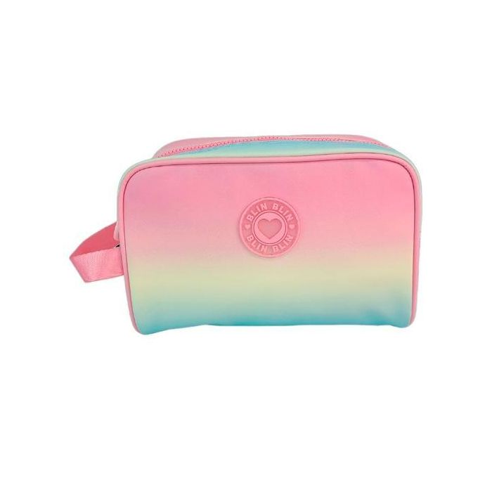 Toybags Neceser Blin Blin Gradient Pink 15x25x11 cm Impermeable, Interior Forrado, Cremalleras de Alta Calidad