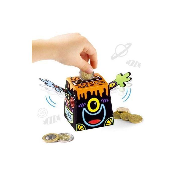 Kit Manualidades Maped Minibox Velvet Coloring 907013/ Dibujo Texturado + 6 Rotuladores + Alcancía Precortada 3 Kit Manualidades Maped Minibox Velvet Coloring 907013/ Dibujo Texturado + 6 Rotuladores + Alcancía Precortada 3