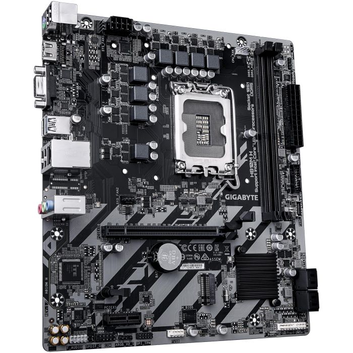 Gigabyte 9MH810MH-00-G10 Placa Base H810M H Socket LGA1851 Intel H810 DDR5 PCIe 4.0 Micro ATX para Intel Core Ultra 2ª Gen 2
